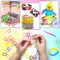 7500+ Rubber Band Kit, 36 Colors Rubber Band Bracelet Refill Making Kit for Girls Weaving DIY Crafting Gift